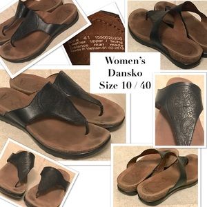 Dansko Sandals size 41 - fits US size 10 perfect.